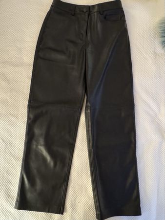 MNG Lederhose, schwarz, Grösse 34 - Top Zustand!