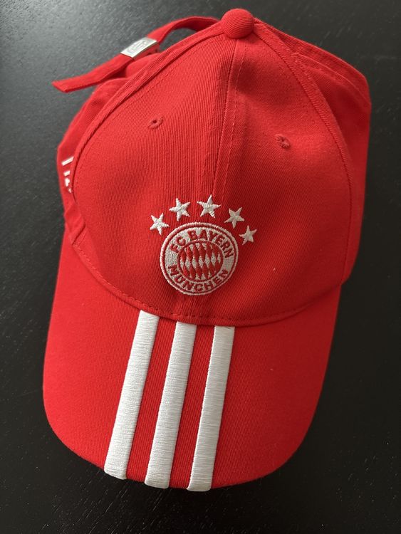 Casquette vintage BAYERN MUNCHEN Railroad gros logo rouge blanc chapeau taille unique Football rétro Allemagne des années 90 80 pare-soleil d'été rare rare Bavière - France