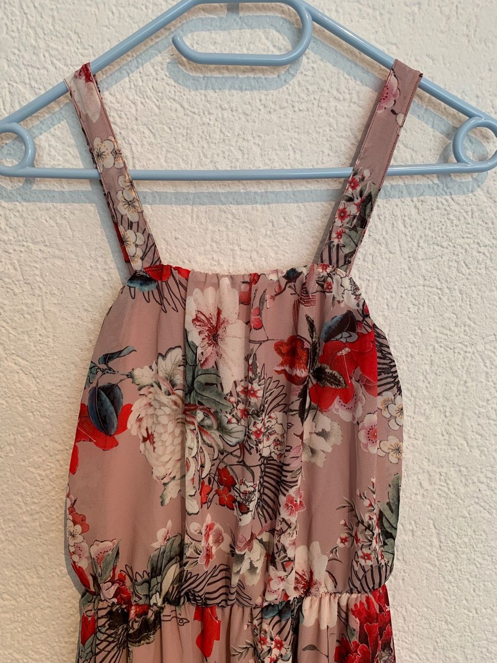 Vestiti: Maxikleid Blumen rosa Gr. M – Usato da Fislisbach venduto da KolibriSecondhand 1