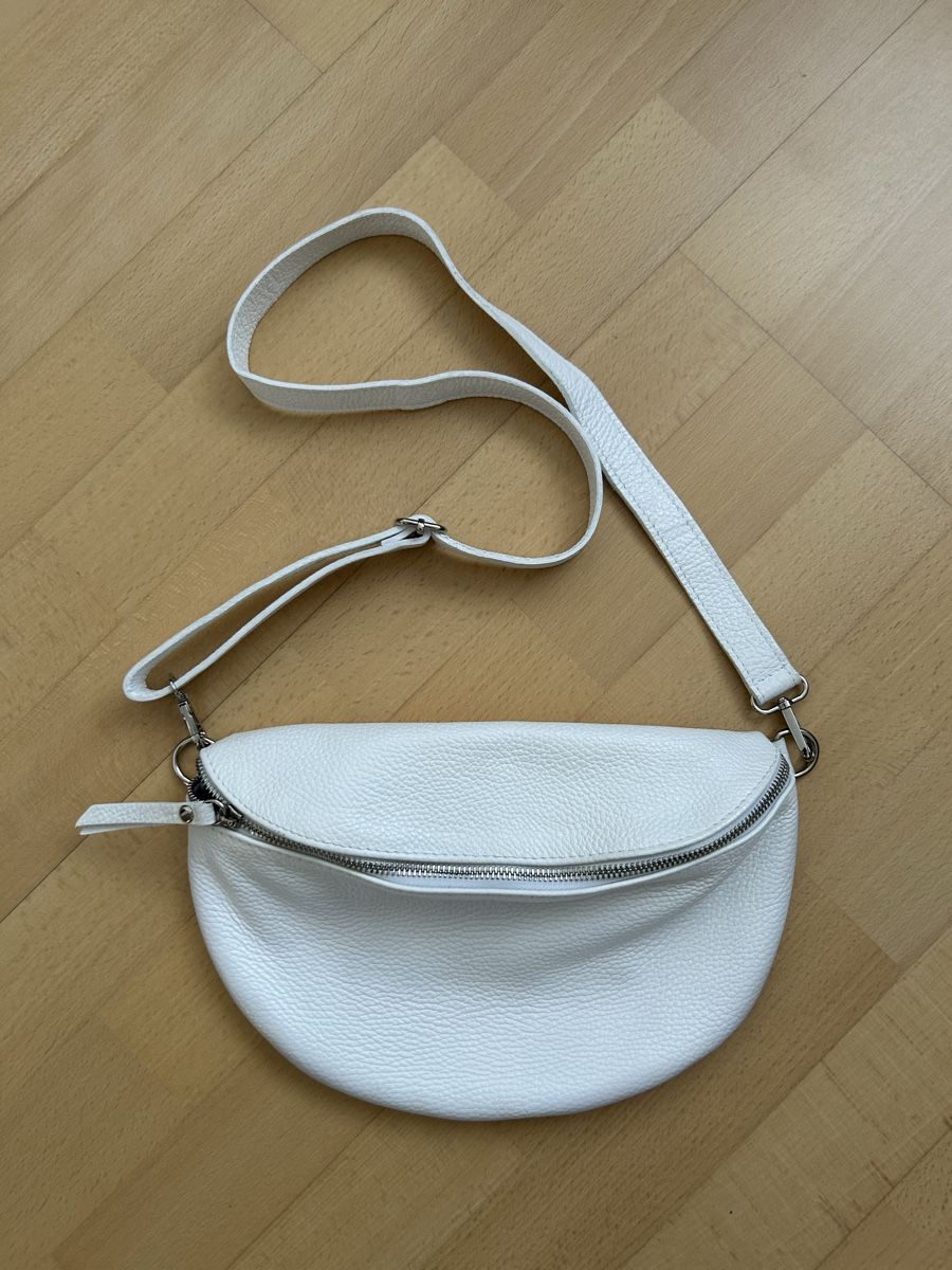 Borse da donna: Beuteltasche weiss, Leder – Nuovo (secondo la descrizione) da Reinach BL venduto da meinstil