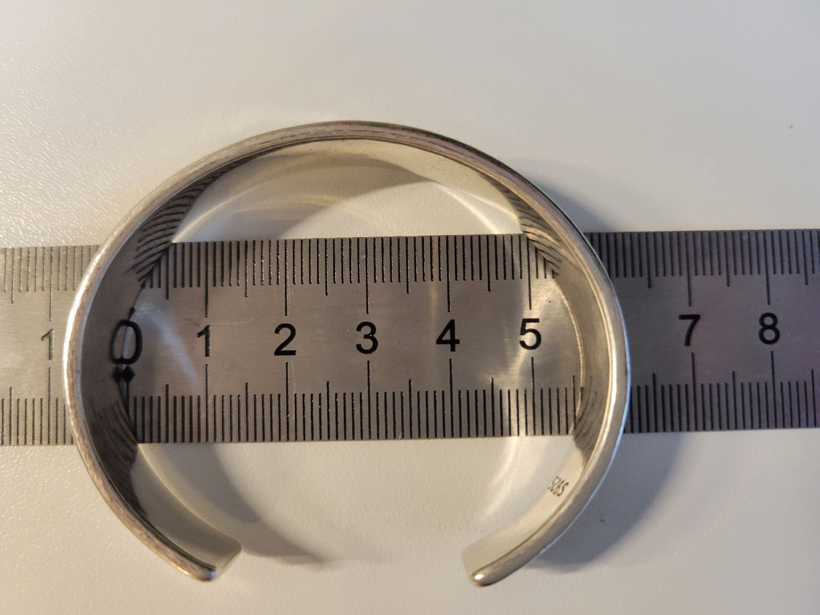 Bracelets: Bracelet jonc en argent – Ajustable  – Neuf (Voir description) à Bernex par Dariafr 2