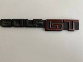 VW Golf GT Emblem