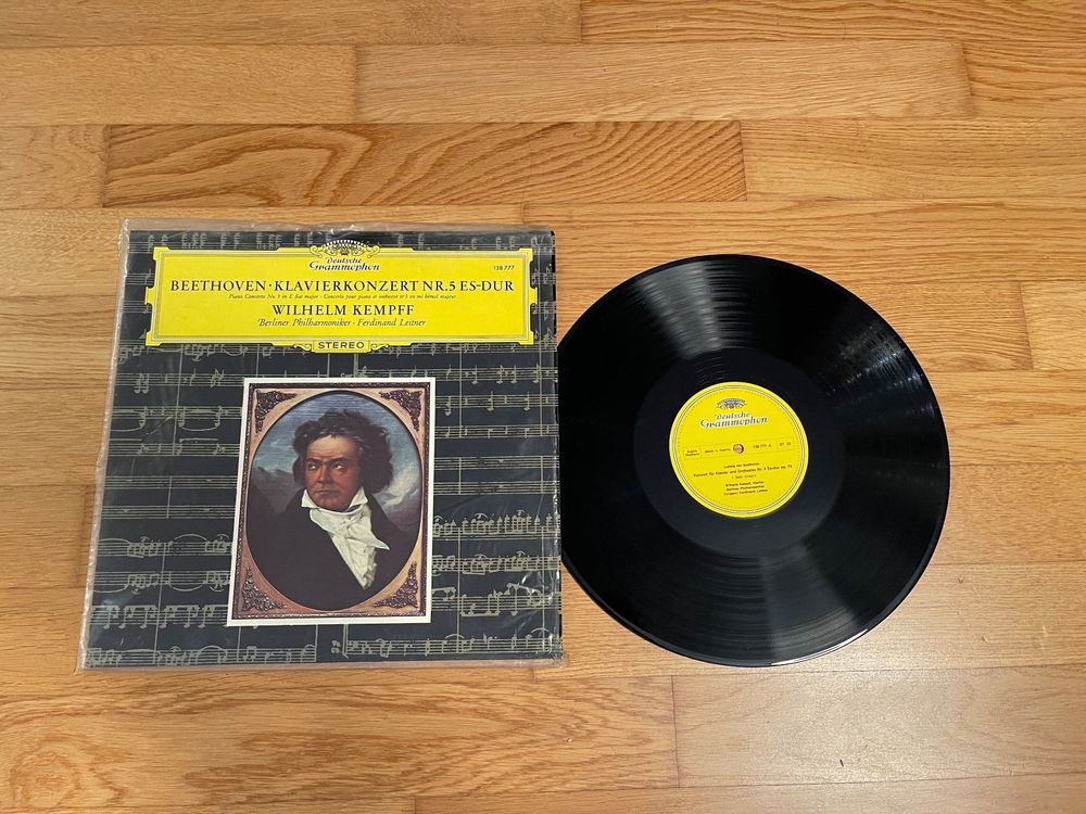 Beethoven Klavierkonzert Nr. 5 Vinyl Platte, Schallblatte | Kaufen Auf ...