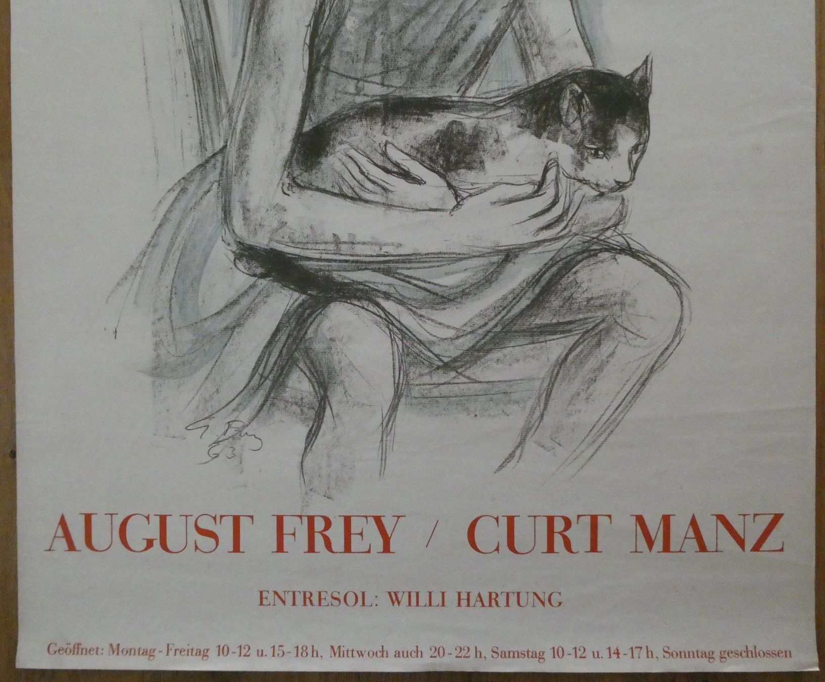 Foto & Immagini: Original Ausstellungsplakat  Frey / Manz – Usato da Lüchingen venduto da Eeizo 3