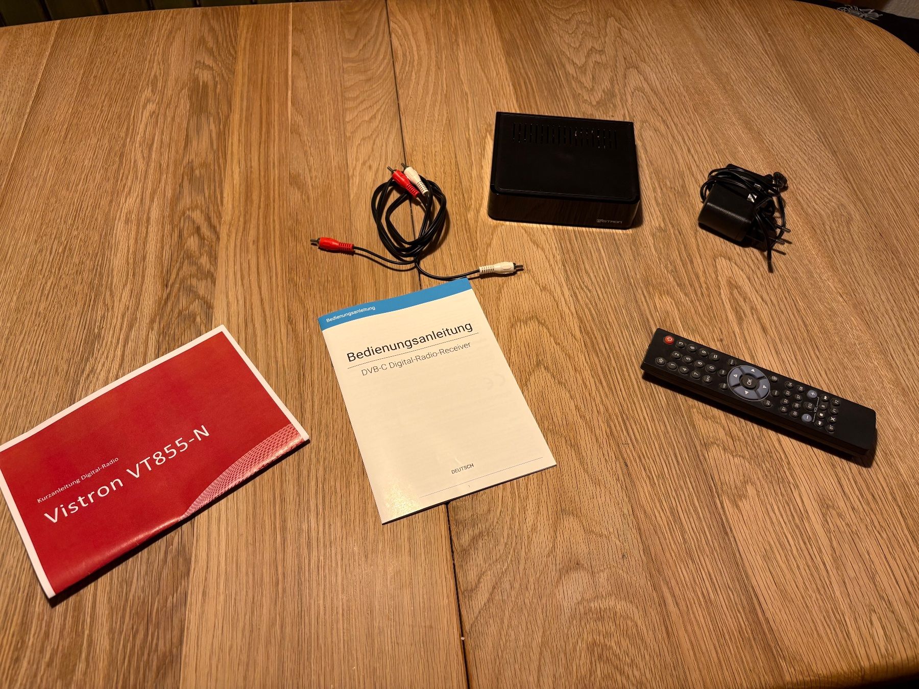 Receiver: Vistron VT855-N DVB-C Digitalradio Receiver gebraucht – Gebraucht aus Madiswil von Christanne