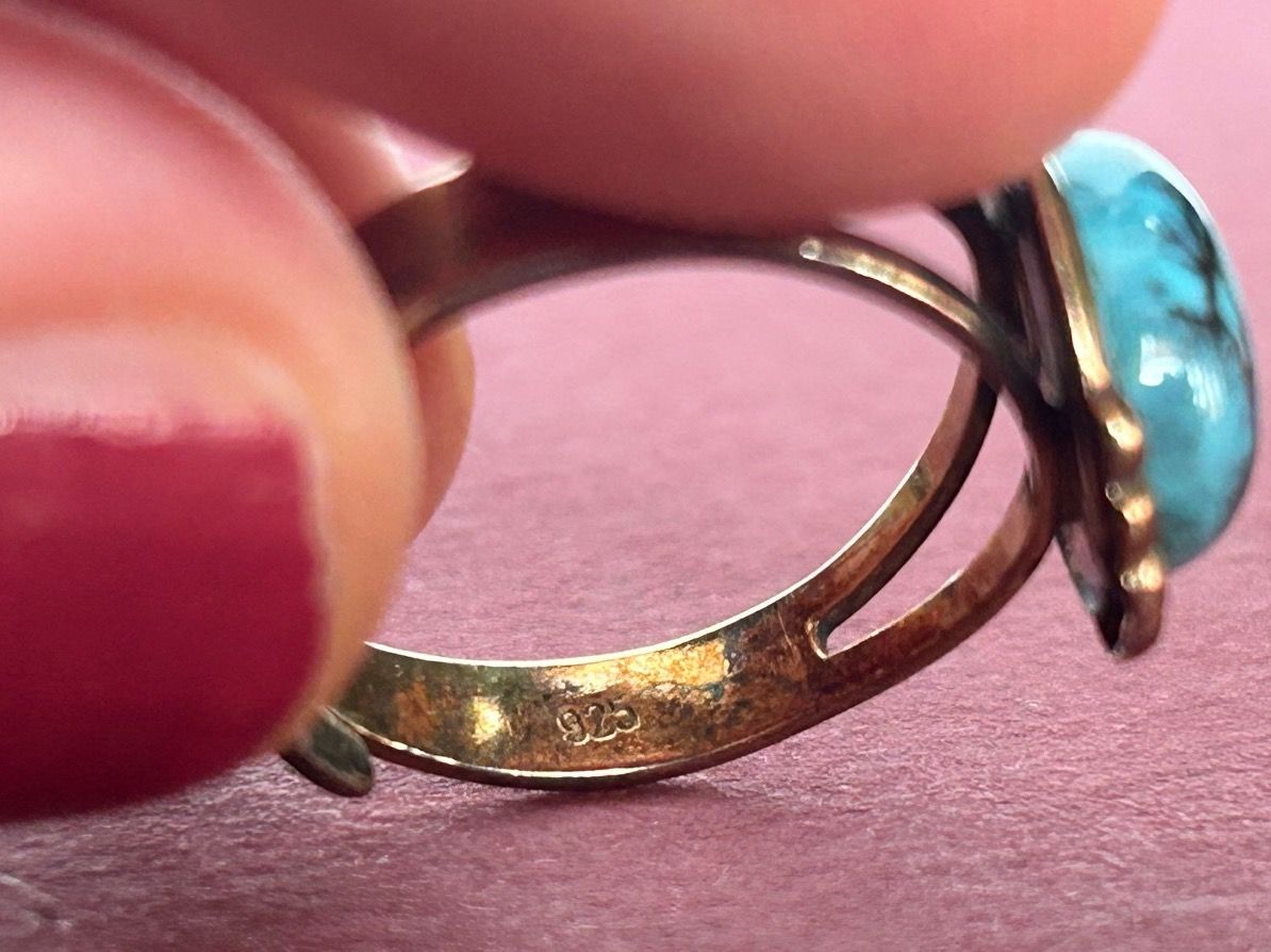 Ringe: Silberring Magic -Türkis (56) – Gebraucht aus Laufen von Bellavitaboom 3