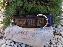 Hundehalsband 3.8 cm breit "Dusty" handgemacht