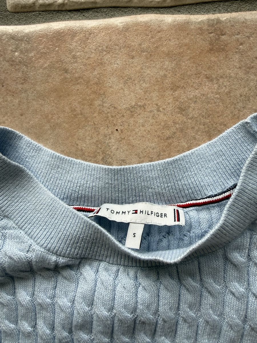 Tommy Hilfiger Pullover & Sweatshirts: Tommy Hilfiger Strickpullover Grösse S blau – Neu (gemäss Beschreibung) aus Wettswil von alaskabaer 1