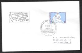 Sonderbrief A. 1021 42. Kant. Turnfest Biel 8.-10.7.1966