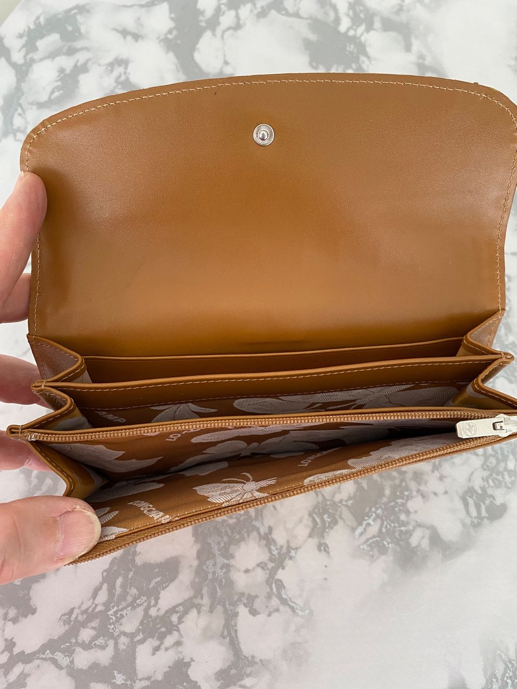 Portamonete: Longchamp Portemonnaie Leder, NEU! – Nuovo (secondo la descrizione) da Aegerten venduto da G7unit 1