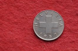1 rappen 1957