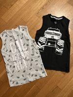 Zwei schöne Trägershirts Gr. 122/128