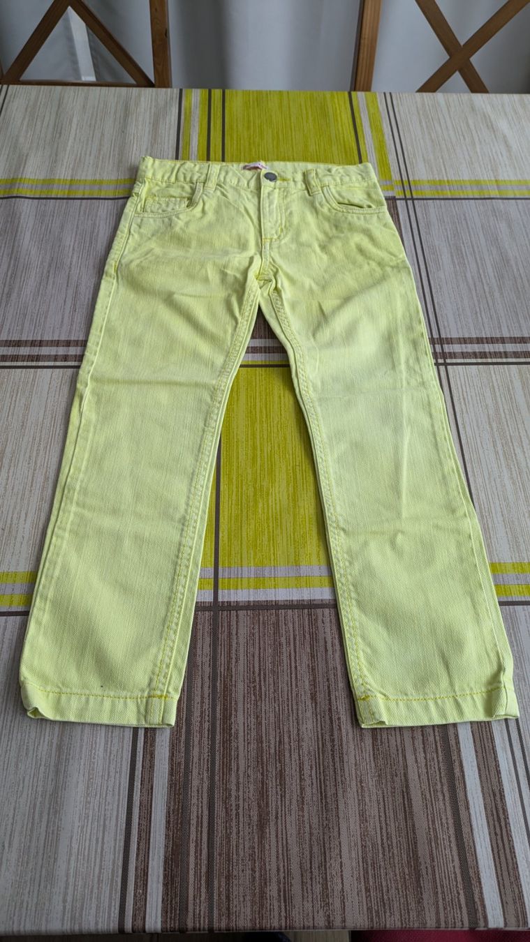 Hosen: Coole gelbe Hose - 110/116 – Gebraucht aus Staufen von Fleby84