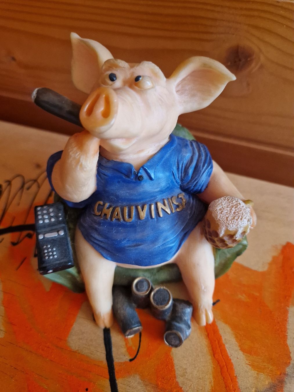 Statuette: Chauvinist Schweinefigur von Leonardo – Usato da Lichtensteig venduto da Cocabana_16 4