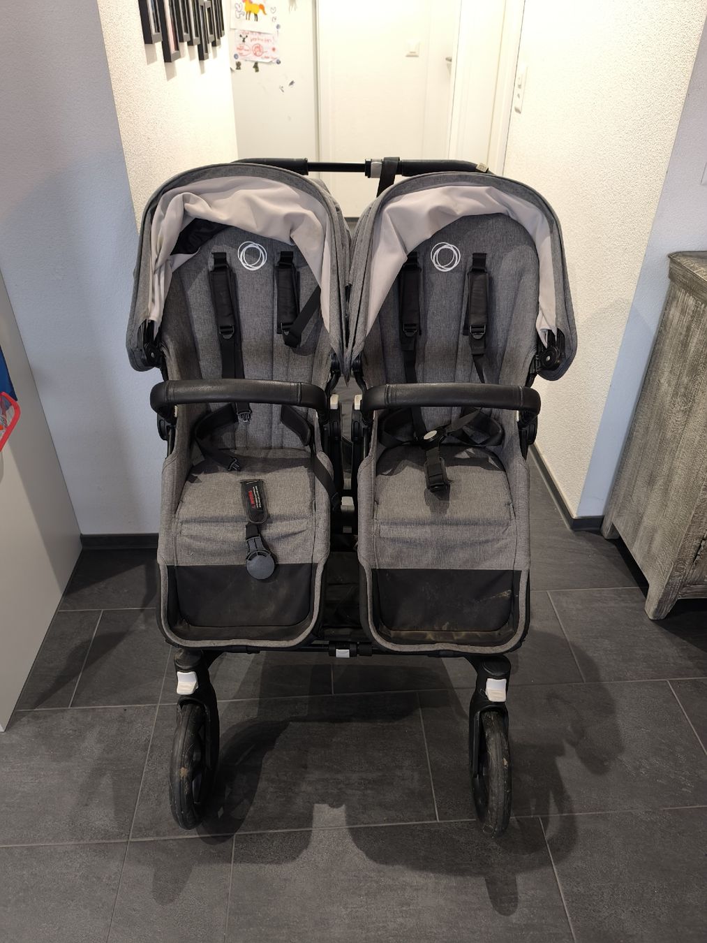 Bugaboo Carrozzine: Bugaboo Donkey Zwillingswagen mit Zubehör – Usato da Trimbach venduto da onu_r9ml 3