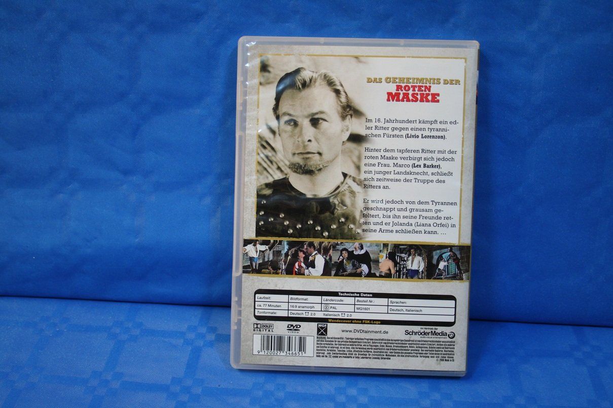 Alle DVDs: DVD "Das Geheimnis der Roten Maske" – Gebraucht aus Wettingen von zibi137 1