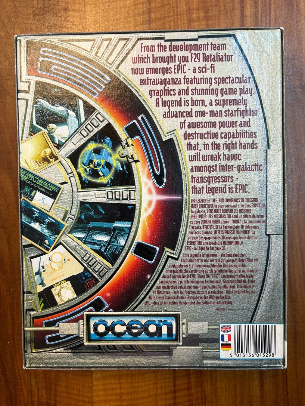 Giochi: Amiga Spiel: Epic (Big Box) – Usato da Niederhasli venduto da Manuf0 1