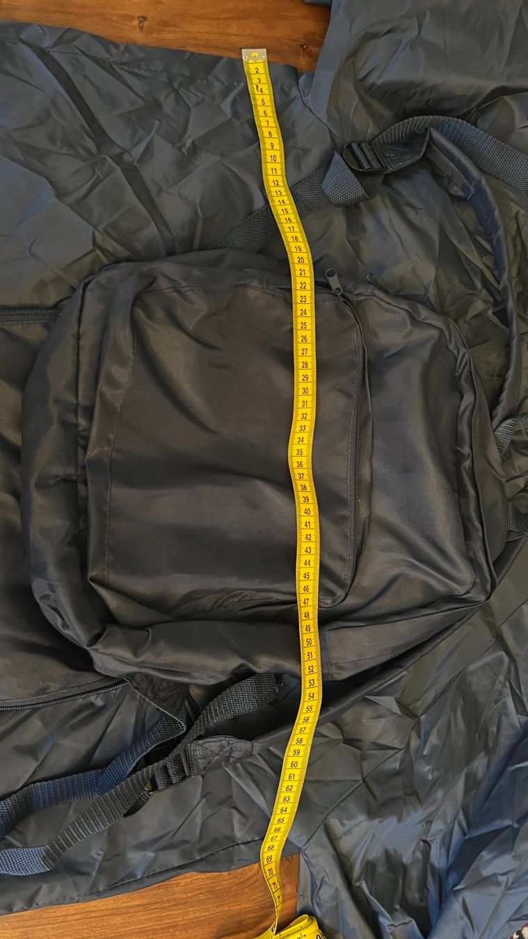 Zaini: Rucksack mit integriertem Regenschutz, leicht und robust – Nuovo (secondo la descrizione) da Ottenbach venduto da luckylukeworld 6