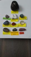 10er Set Trommelsteine mit seltenem Eisenmeteorit: Set 61