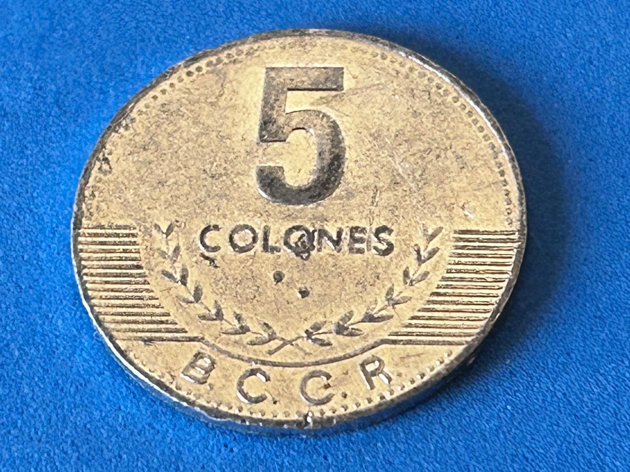 Tutti le monete: Costa Rica - 5 Colones 2005 – Usato da Corcelles NE venduto da AJKader
