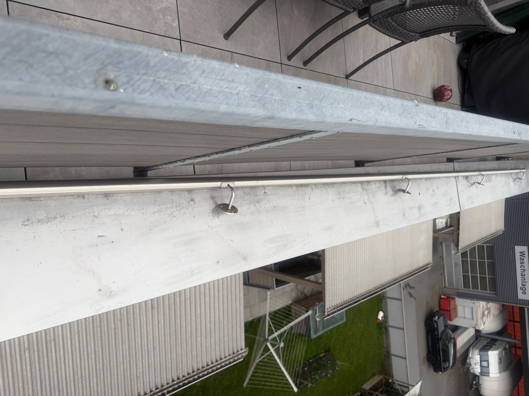 Ringhiere: Handlauf Chromstahl 5.2 Meter – Nuovo (secondo la descrizione) da kägiswil venduto da Miky2003 2
