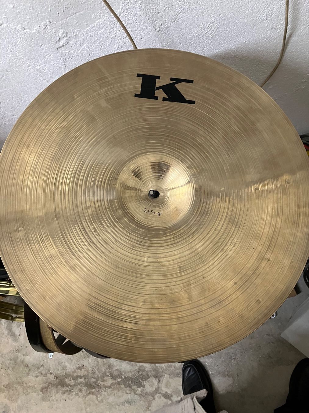 Zildjian Strumenti musicali: K zildjian Canada 1977 – Usato da Chernex venduto da nedon 1