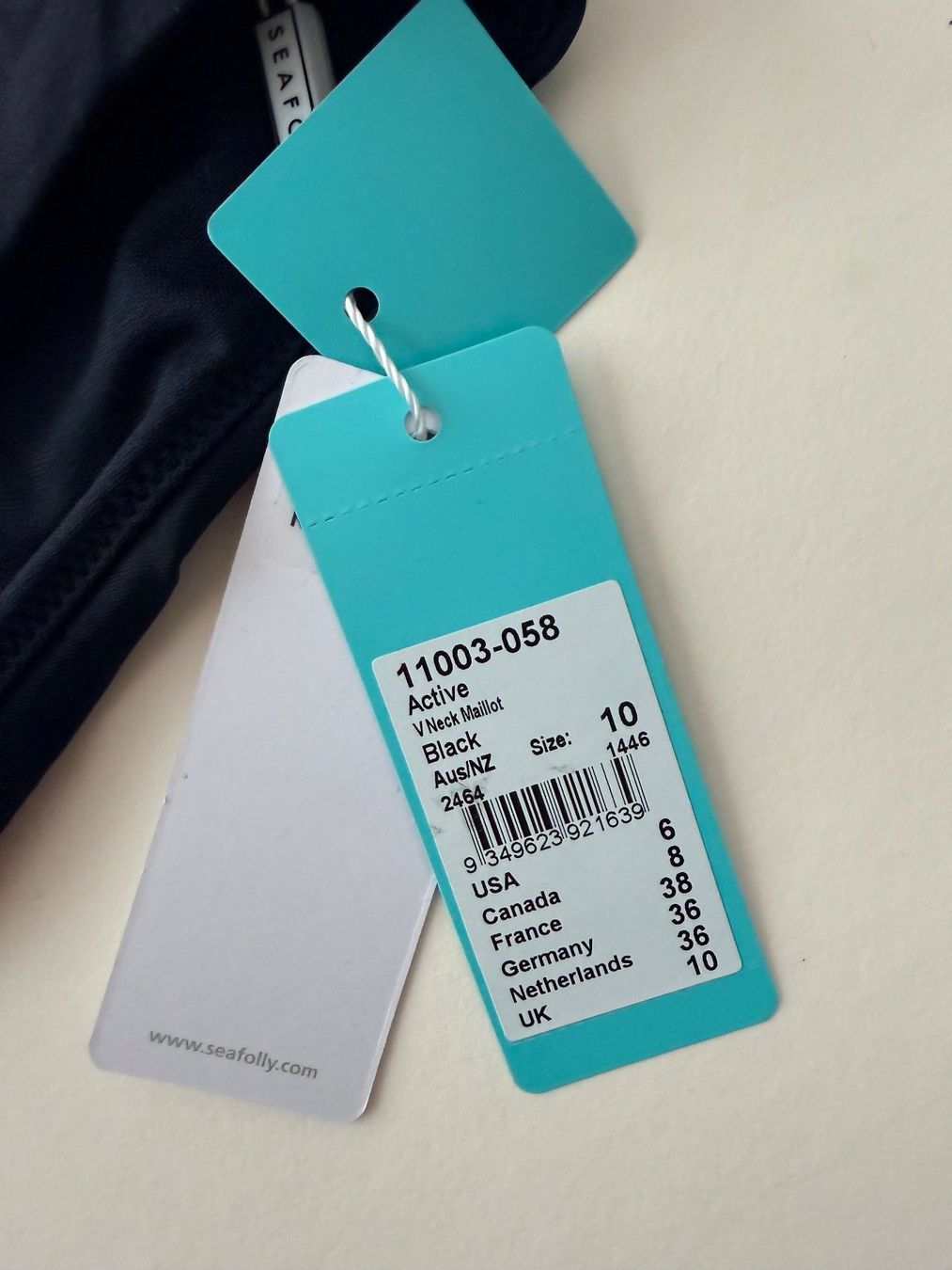 Seafolly Costumi da bagno & Bikini: SEAFOLLY, Badekleid, Grösse 36, Farbe Schwarz – Nuovo e nell'imballaggio originale da Rudolfstetten venduto da gst_g7xl 4