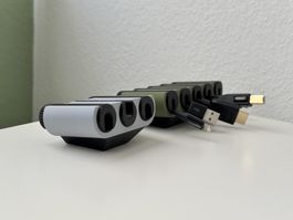 Rotierender Kabel-Organizer - Ordnung am Schreibtisch