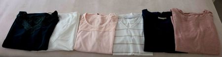 6 T-Shirts M/L