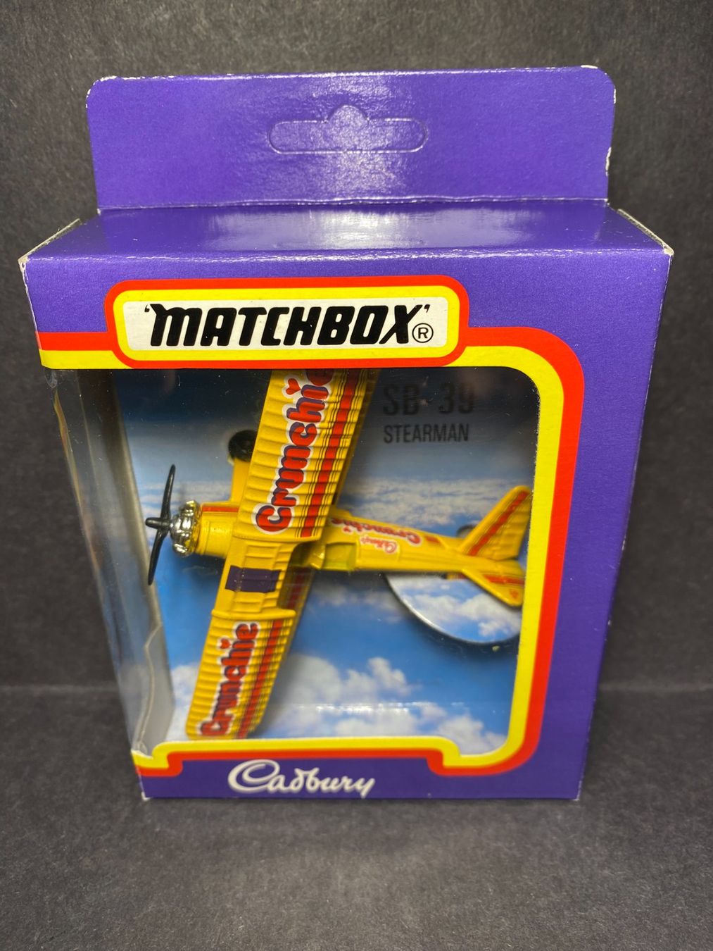 Matchbox Modellautos: Matchbox Cadbury Crunchie Stearman SB-39 OVP – Neu und originalverpackt aus Spiez von Mlandcruiser 3