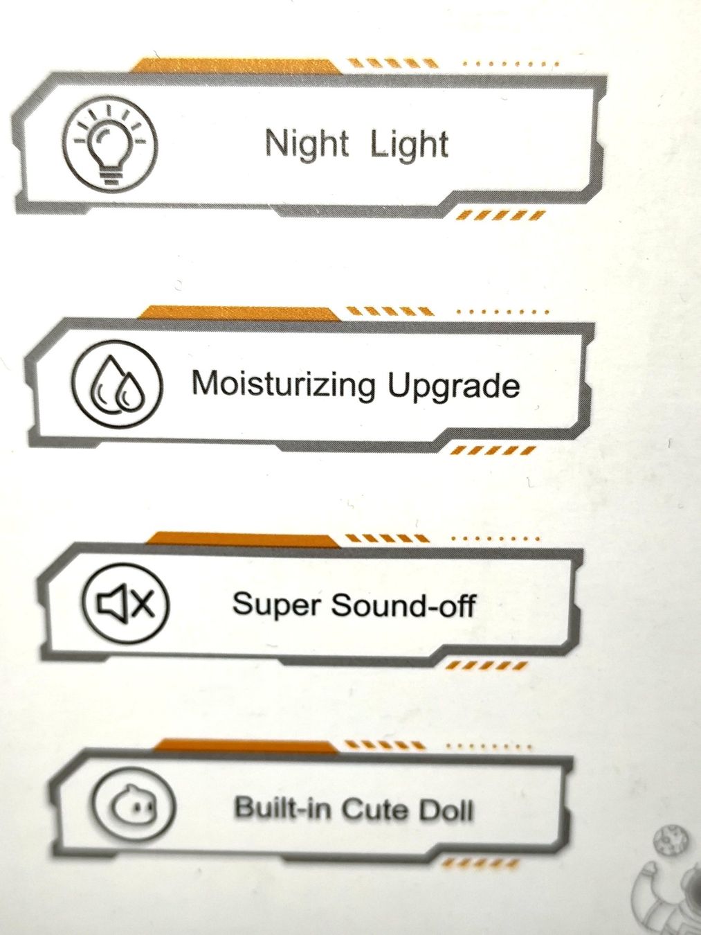 Umidificatori d'aria: Space Capsule Humidifier Luftbefeuchter USB LED Astronaut – Nuovo e nell'imballaggio originale da Bettingen venduto da hamau2012 3