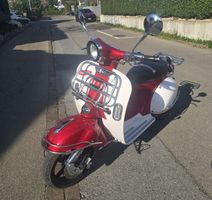 Vintage E Roller Romex Wäschpi Homage an Vespa Frisch MFK
