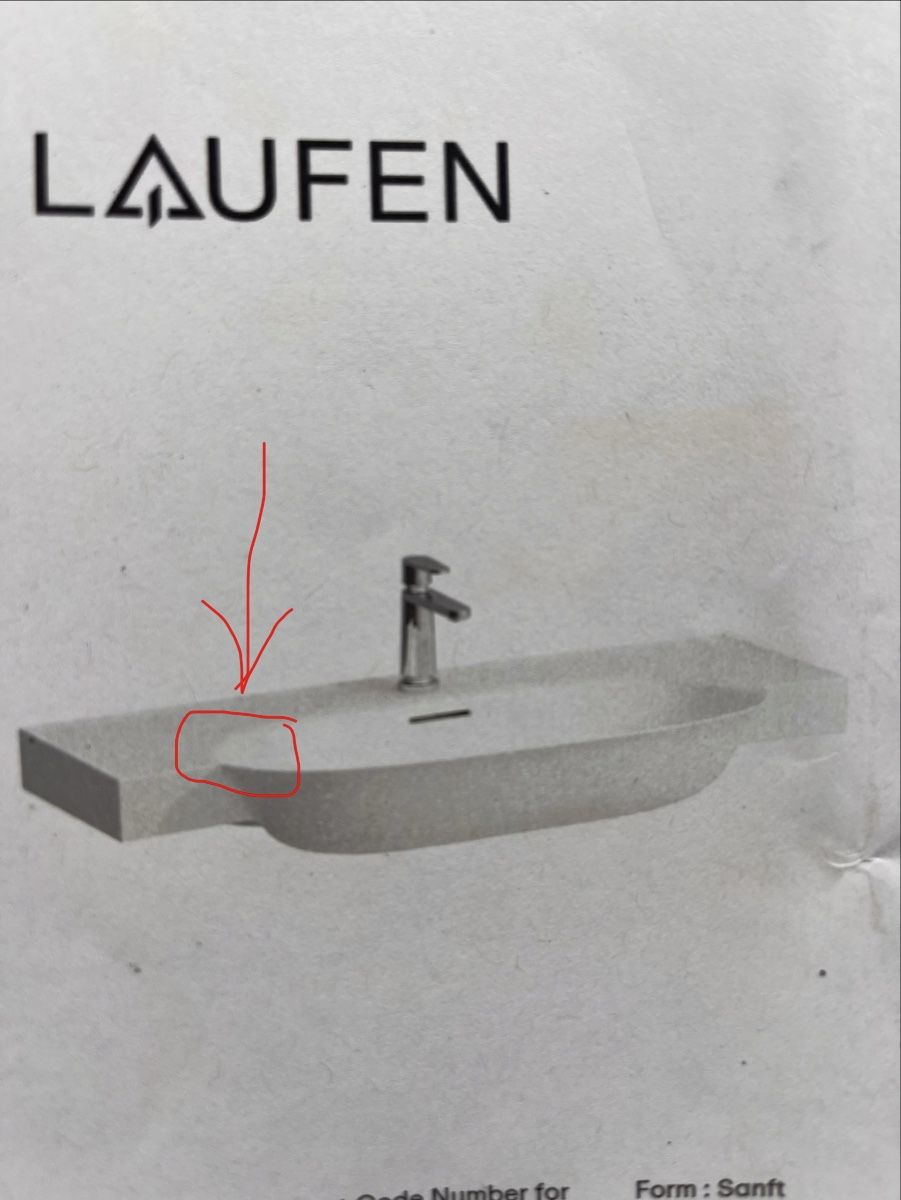 Lavabi & lavandini: LAUFEN Möbelwaschtisch Sanft Weiss mit Kratzer – Usato da Zürich venduto da Brigittebirchler777 2