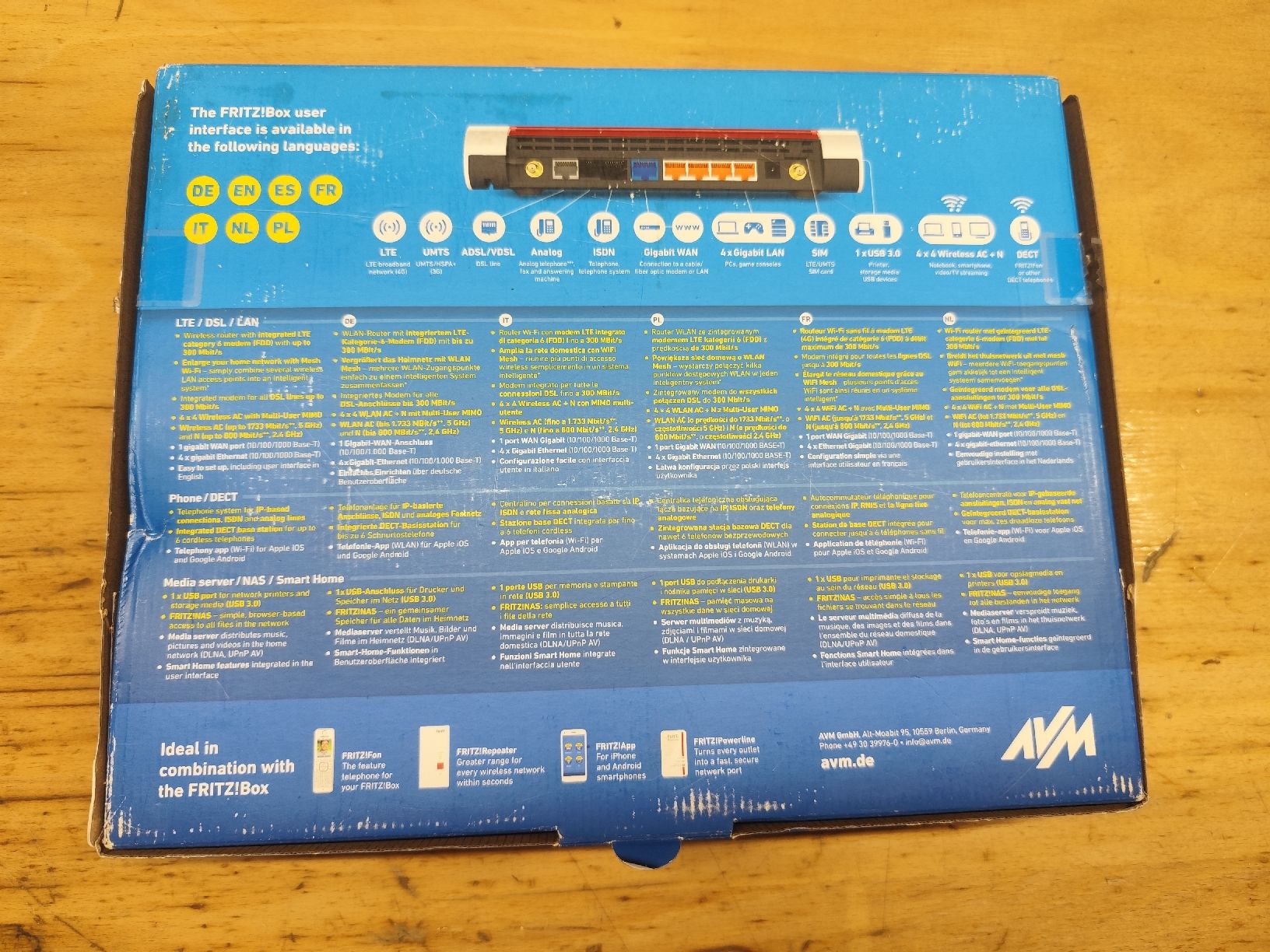 Fritz Modems & Router: Fritz Box 6890 LTE – Gebraucht aus Hellbühl von 30R_R30 1