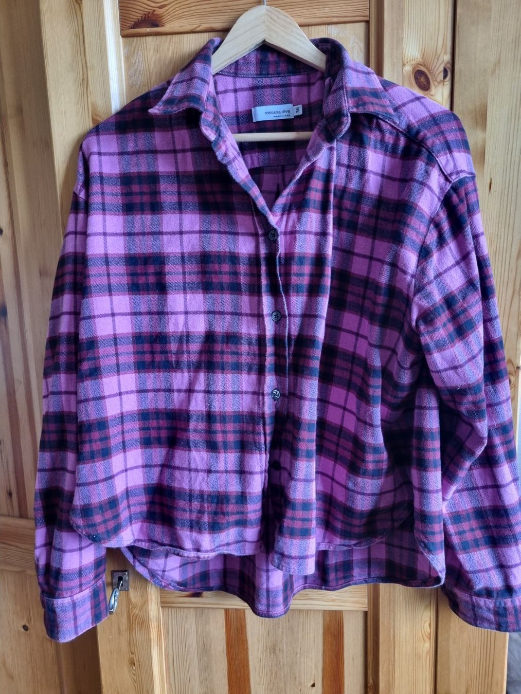 Camicette: Pink checkered Flanel Shirt – Nuovo (secondo la descrizione) da Rüti ZH venduto da irima_vanya