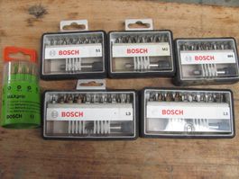 NEU BOSCH Schraubbits Bits Set diverse