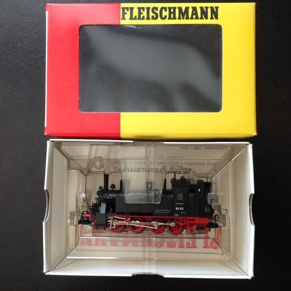 Fleischmann Modellini di ferrovie: Fleischmann 1099, DB Dampflok BR 98 812 – Nuovo (secondo la descrizione) da Dättlikon venduto da chugelschryber