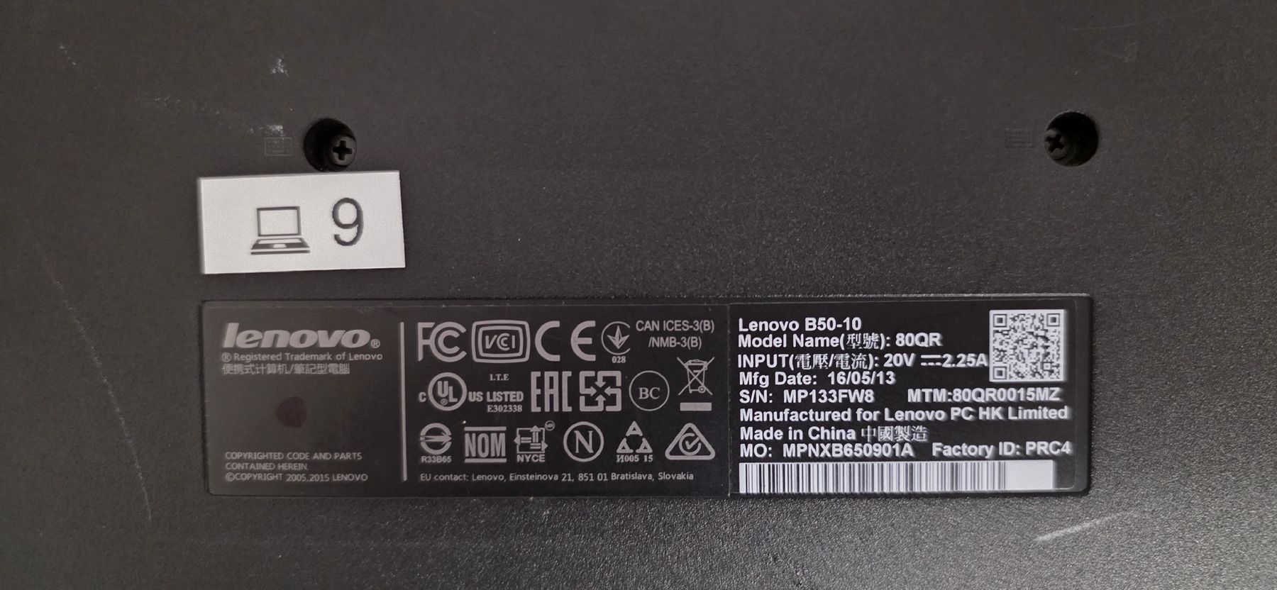 Lenovo Notebook: Lenovo B50-10 Notebook – Usato da St Gallen venduto da FMAccess 6