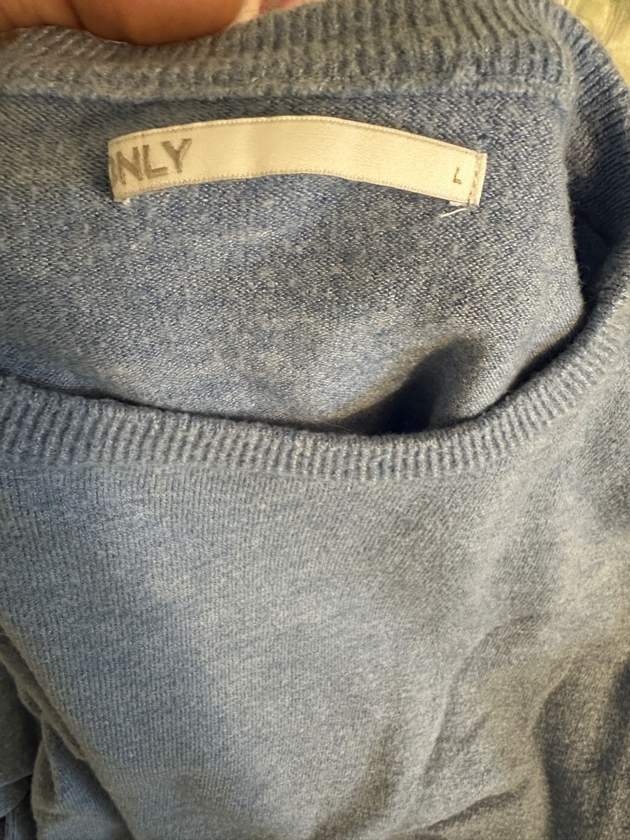 Only Pulls & Sweat-shirts: Damen Pullover Only blau Rundhalsausschnitt – D'occasion à Brugg AG par muh_p2nc 2