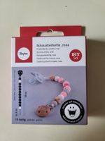 DIY Schnullerkette rosa, neu & OVP