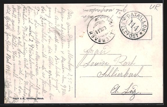 Cartoline postali: Göschenen-Gotthard, Teilansicht mit And – Usato da Berlin venduto da bartko-reher 1