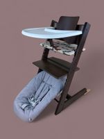 Tripp Trapp Eiche inkl. Babyset, Kissen, Tray & Newborn