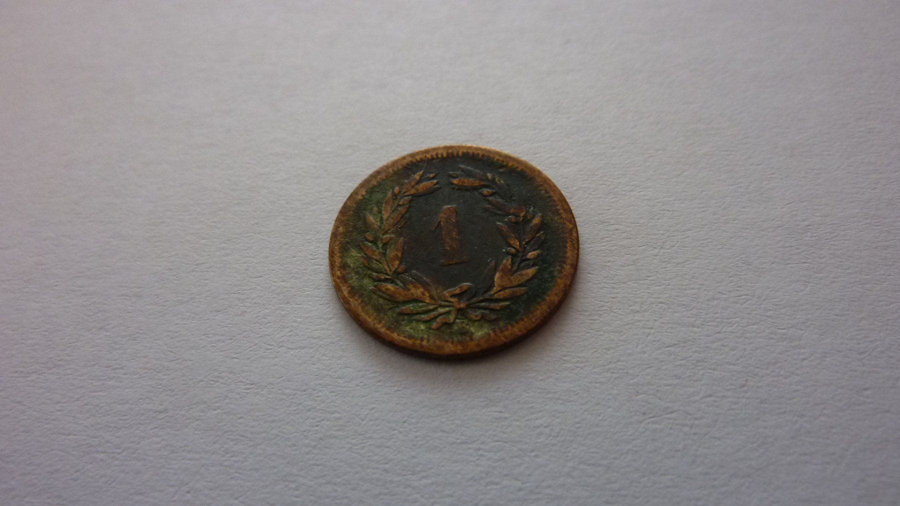 Toutes les monnaies: Uralter Einräppler 1856 ,  schön – D'occasion à Birrwil par Schnaepli 3