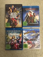 4x Superhelden Filme Marvel & DC Blu-ray/DVD