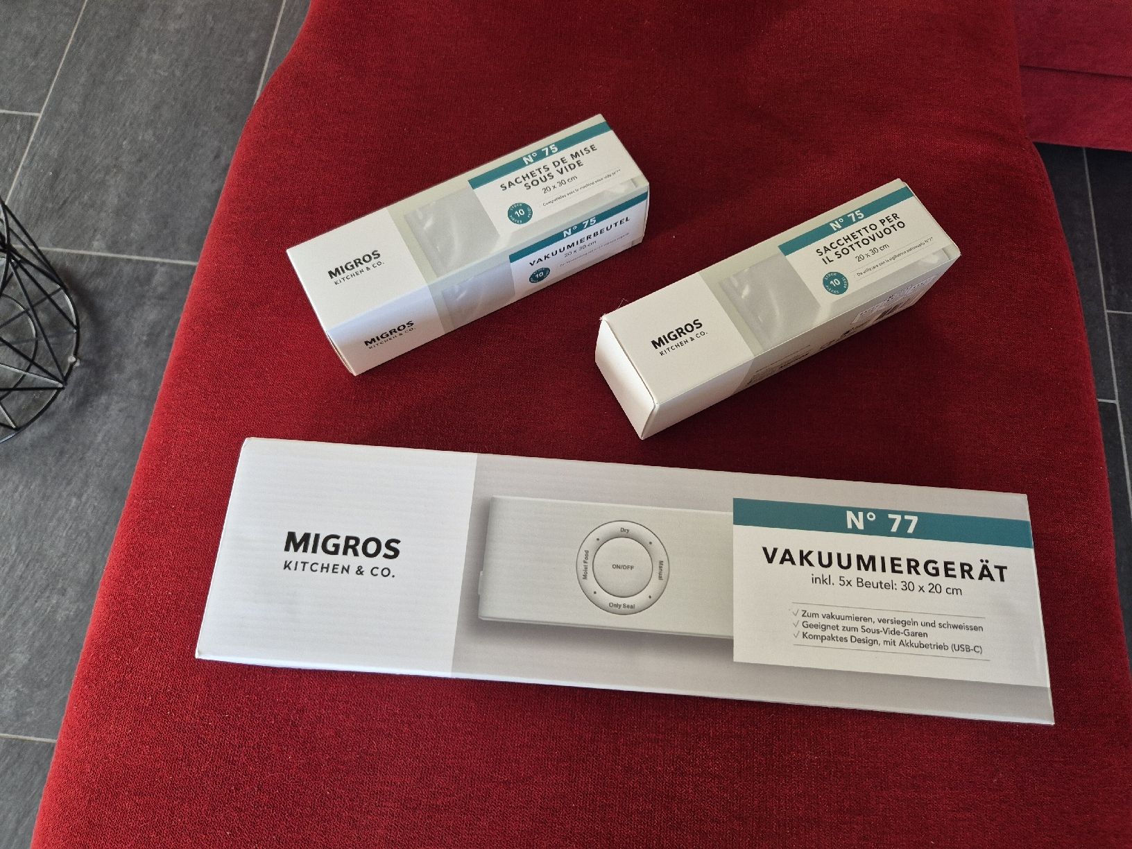 Migros Küchengeräte: Vakumiergerät – Gebraucht aus Würenlingen von kuh33 1