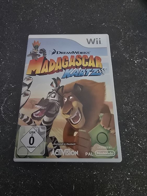 Madagascar Kartz Wii Spiel Spass für die ganze Familie (Gebraucht) in ...
