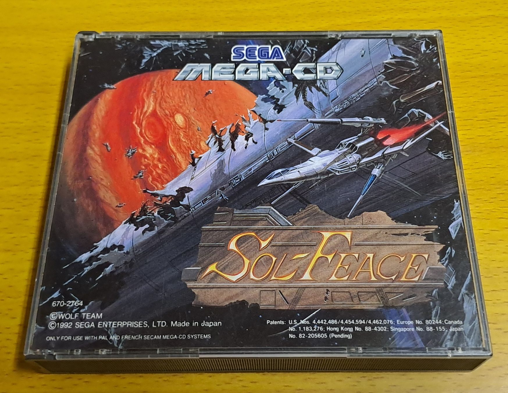 Sega Spiele: Sol-Feace / Cobra Command Sega Mega CD – Gebraucht aus Bünzen von Rtron
