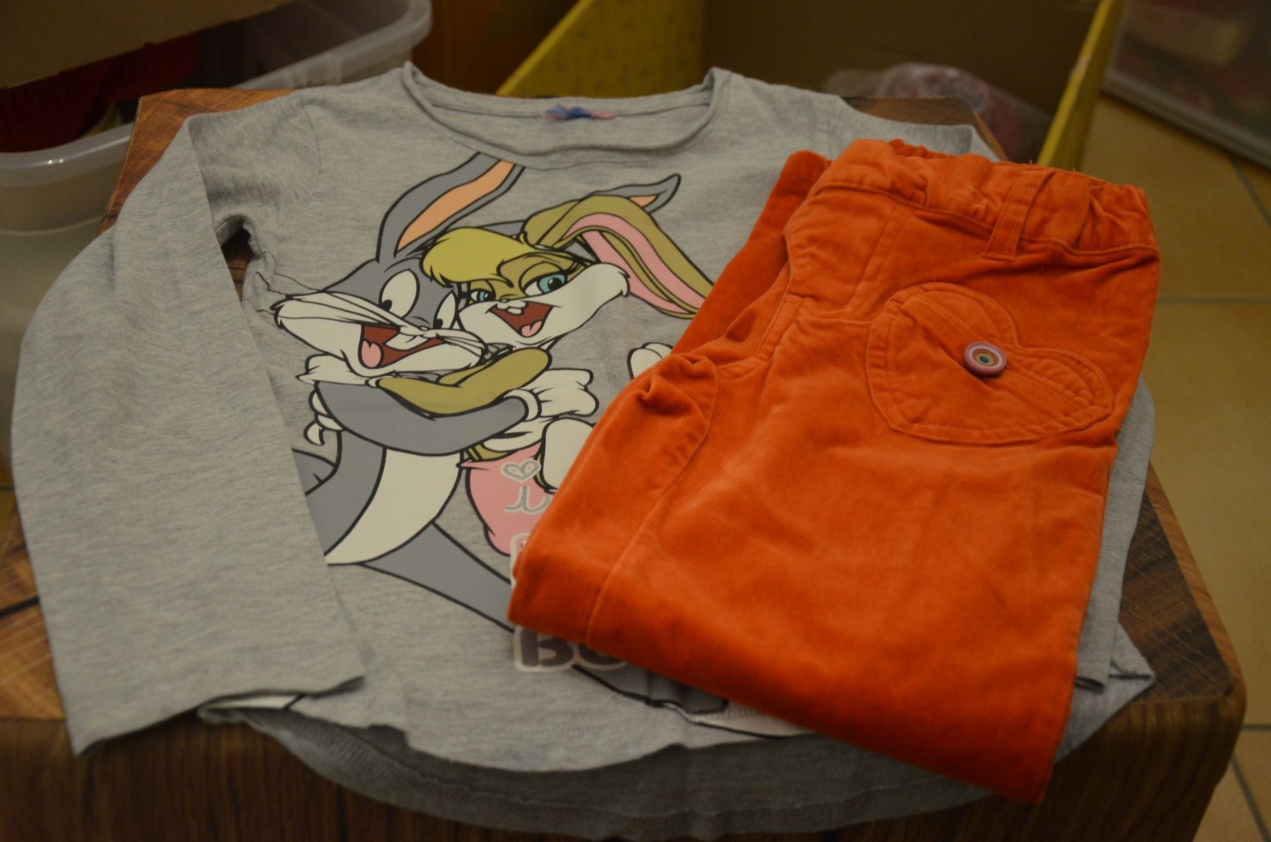 Lotti & Set di vestiti: TAILLE 116 - SWEATSHIRT + HOSE – Usato da Chiasso venduto da Dolly015
