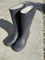 Gummistiefel Atrium schwarz neuwertiger Zustand