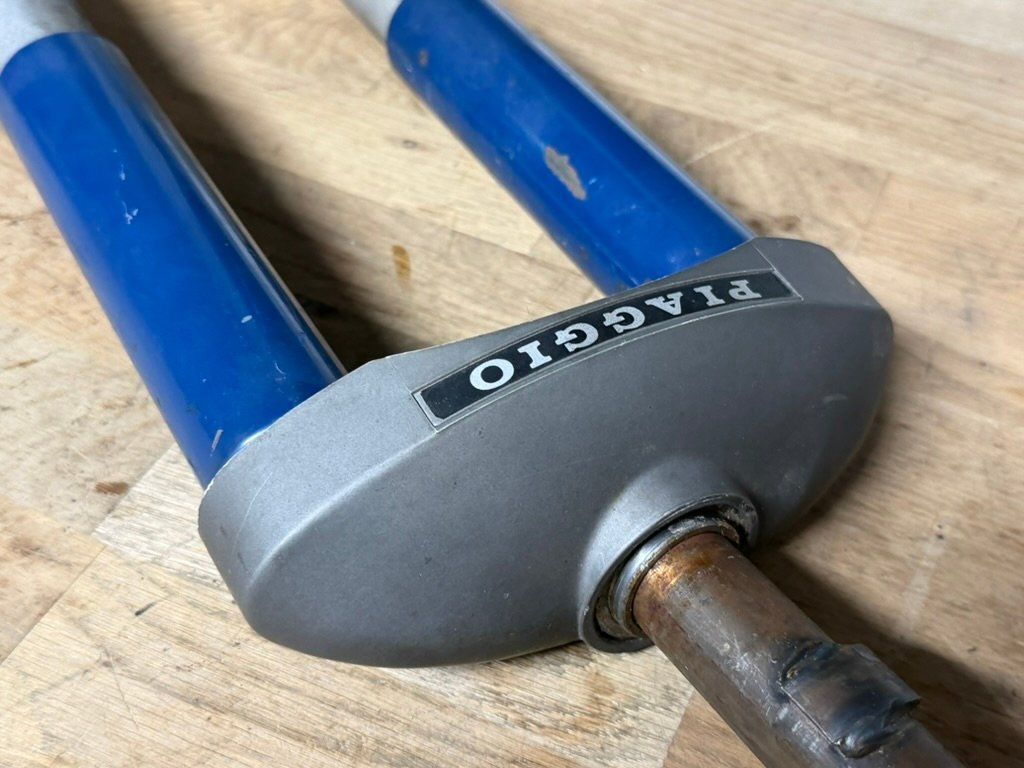 Piaggio Mofa-Ersatzteile: Gabel Piaggio Boxer original blau – Gebraucht aus Bolken von si.x.las 5